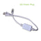 AC110V-240V LED Strip Single Color PowerPlug with End Cap and Contact Pin