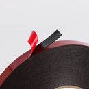 30M (100Feet) Roll 1mm Thick Red Coating VHB Tape, Heavy Duty Mounting Tape Adhesive, Foam Tape for Led Strip Lights, Home and Office Decoration