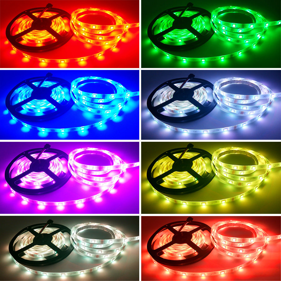 RGB LED Strip Lights, 32.8FT/10M SMD5050 300leds Waterproof RGB Color Changing LED Strip Light Kit