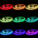 RGB LED Strip Lights, 32.8FT/10M SMD5050 300leds Waterproof RGB Color Changing LED Strip Light Kit