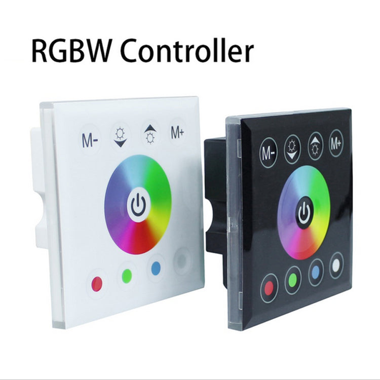 12V-24V DC Wall Panel Touchable Color Ring LED Controller for RGBW & RGBWW Color Changing LED Strips