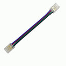 10PCS PACK RGB Color COB LED Strip Connectors Solderless 4 Conductors Connectors for 10mm Wide RGB COB Flex LED Strips