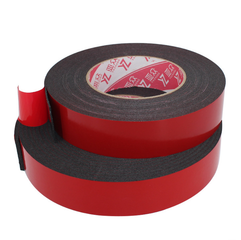 30M (100Feet) Roll 1mm Thick Red Coating VHB Tape, Heavy Duty Mounting Tape Adhesive, Foam Tape for Led Strip Lights, Home and Office Decoration
