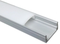 Silver U02 Profile 9x17mm U-Shape LED Aluminum Channel System for LED Strip Light Installations
