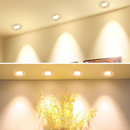 1inch Thick Low Profile LED Downlight 3W 2'' CRI80 Anti-glare Diffuser Ceiling Light