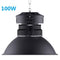 100W High Power Fin Heat Sink LED IP44 Waterproof LED High Bay Light with Aluminum Reflector