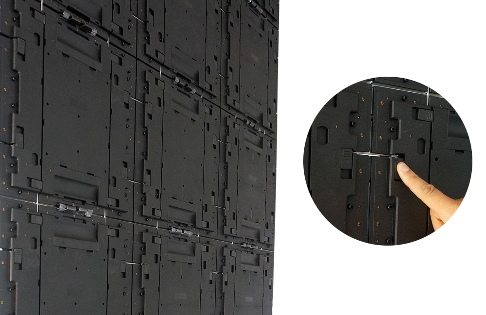 15mm Super Slim Outdoor LED Curtain Display Screen 360° Foldable Patented 7.8mm Pixel Pitch LED Display