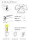 Silicon Neon Light Tube - LED Strip Light Housing