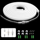 16.5ft/5M DC12V T1212 Silicone Waterproof Neon Flexible Strip LED Lights with 600LED SMD3528 LED