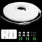 16.5ft/5M DC12V T1212 Silicone Waterproof Neon Flexible Strip LED Lights with 600LED SMD3528 LED