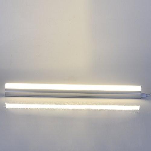 FREE SHIPPING 10Pcs Pack /2FT/3FT/4FT/5FT Line Voltage AC T5 LED Tube Light with Milky White cover