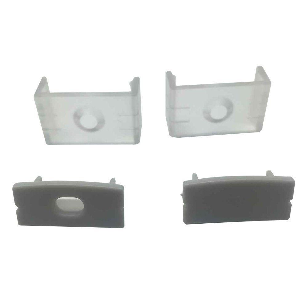 Silver U04 10x23mm U-Shape LED Aluminum Profile Aluminum Extrusion for LED Strip Light Installation