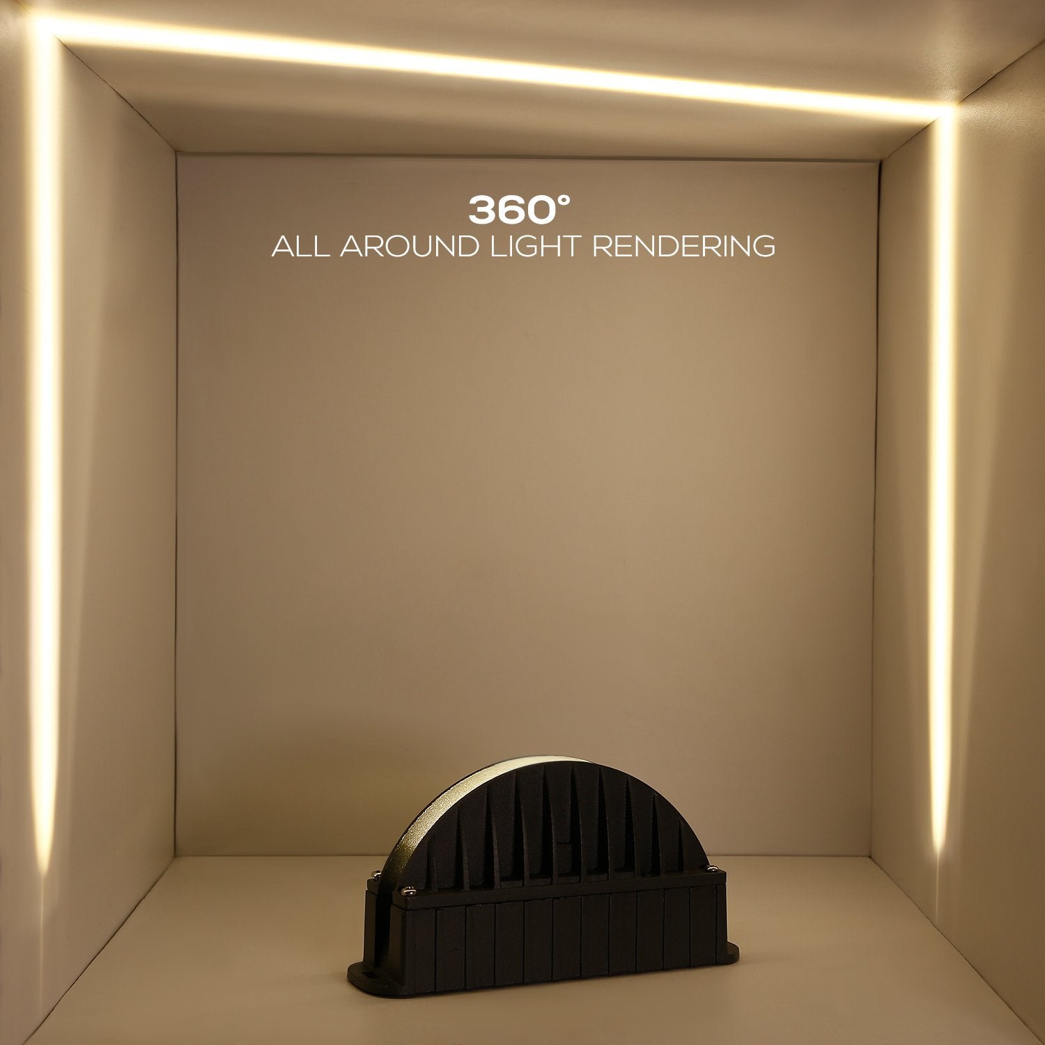 FREE SHIPPING 10W Semi-circular Gray Finish Window Frame LED Light for Architecture Graphic/Doorframe/Hallway/Outdoor Landscape Decorative Lighting
