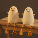 2pcs Pack Duck Lamp LED Night Light Rechargeable Desk lamp with Timer for Baby Girls Boys