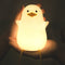 2pcs Pack Duck Lamp LED Night Light Rechargeable Desk lamp with Timer for Baby Girls Boys