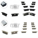 10pcs/5 Pair-Pack End Caps for LED Aluminum Channel