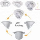 10W / 18W / 24W Home Design Roof Recessed Mounting Fixture Downlights