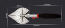 The professional Multi angle shearing groove scissors for led Neon light housing with two replacement blade