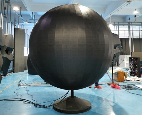 1m(3.28ft) in Diameter P4 Indoor LED Spherical Display 800nits Complete Set